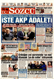 SÖZCÜ 28 Mayıs 2025 gazete manşeti