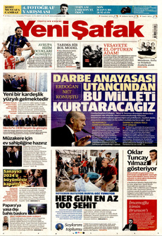 YENİ ŞAFAK 28 Mayıs 2025 gazete manşeti