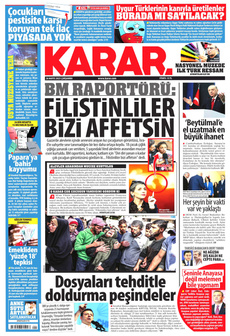 KARAR 28 Mayıs 2025 gazete manşeti