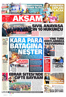 AKŞAM 28 Mayıs 2025 gazete manşeti