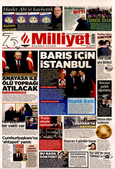 MİLLİYET 28 Mayıs 2025 gazete manşeti