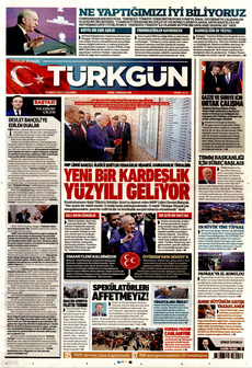 TÜRKGÜN 28 Mayıs 2025 gazete manşeti