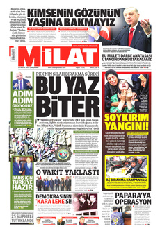MİLAT 28 Mayıs 2025 gazete manşeti