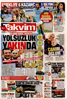 TAKVİM 28 Mayıs 2025 gazete manşeti