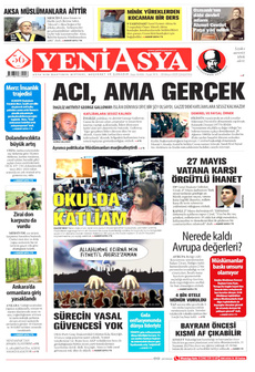 YENİ ASYA 28 Mayıs 2025 gazete manşeti