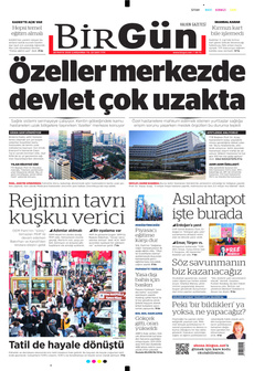 BİRGÜN 28 Mayıs 2025 gazete manşeti