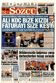 SÖZCÜ 29 Mayıs 2025 gazete manşeti