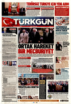 TÜRKGÜN 29 Mayıs 2025 gazete manşeti