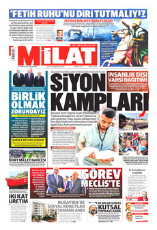 MİLAT 29 Mayıs 2025 gazete manşeti