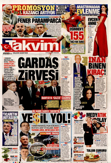 TAKVİM 29 Mayıs 2025 gazete manşeti