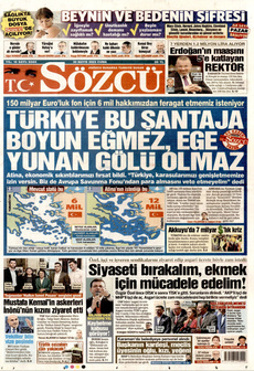 SÖZCÜ 30 Mayıs 2025 gazete manşeti