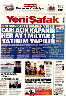 YENİ ŞAFAK 30 Mayıs 2025 gazete manşeti