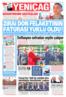 YENİÇAĞ 30 Mayıs 2025 gazete manşeti