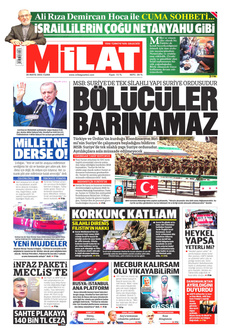 MİLAT 30 Mayıs 2025 gazete manşeti