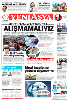 YENİ ASYA 30 Mayıs 2025 gazete manşeti