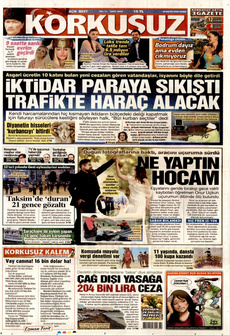 KORKUSUZ 30 Mayıs 2025 gazete manşeti