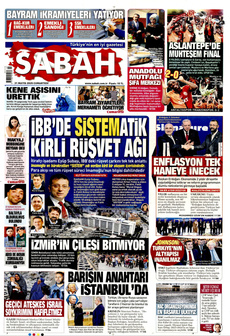SABAH 31 Mayıs 2025 gazete manşeti