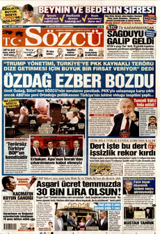 SÖZCÜ 31 Mayıs 2025 gazete manşeti