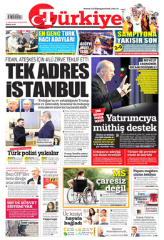 TÜRKİYE GAZETESİ 31 Mayıs 2025 gazete manşeti
