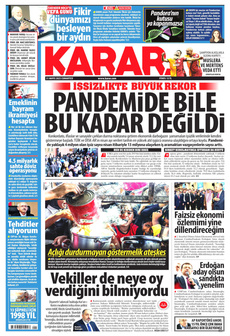 KARAR 31 Mayıs 2025 gazete manşeti