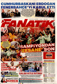 FANATİK 31 Mayıs 2025 gazete manşeti