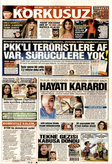 KORKUSUZ 31 Mayıs 2025 gazete manşeti
