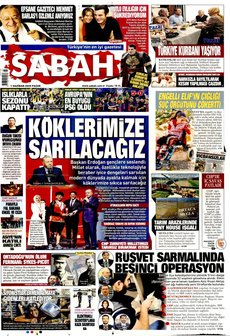 SABAH 1 Haziran 2025 gazete manşeti