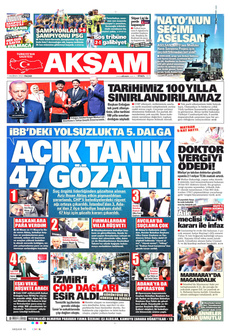 AKŞAM 1 Haziran 2025 gazete manşeti