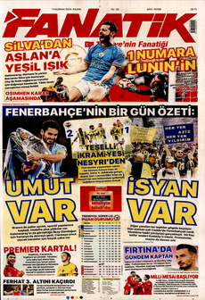FANATİK 1 Haziran 2025 gazete manşeti