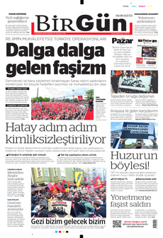 BİRGÜN 1 Haziran 2025 gazete manşeti