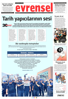 EVRENSEL 7 Haziran 2025 gazete manşeti