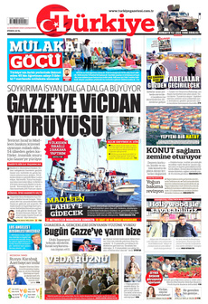 TÜRKİYE GAZETESİ 11 Haziran 2025 gazete manşeti