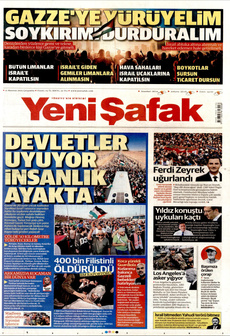 YENİ ŞAFAK 11 Haziran 2025 gazete manşeti