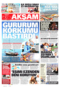 AKŞAM 11 Haziran 2025 gazete manşeti