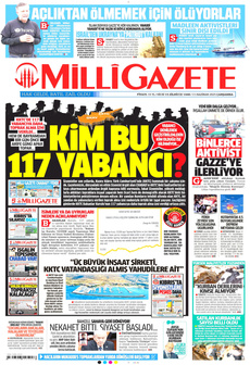 MİLLİ GAZETE 11 Haziran 2025 gazete manşeti