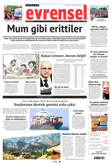 EVRENSEL 11 Haziran 2025 gazete manşeti