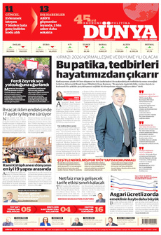 DÜNYA 11 Haziran 2025 gazete manşeti