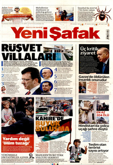 YENİ ŞAFAK 13 Haziran 2025 gazete manşeti