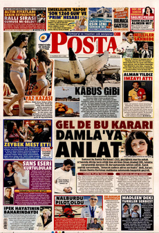 POSTA 13 Haziran 2025 gazete manşeti