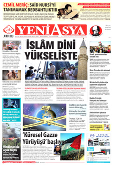 YENİ ASYA 13 Haziran 2025 gazete manşeti