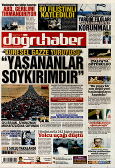 DOĞRU HABER 13 Haziran 2025 gazete manşeti