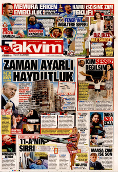 TAKVİM 14 Haziran 2025 gazete manşeti