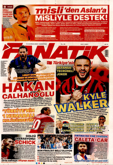 FANATİK 14 Haziran 2025 gazete manşeti