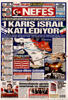 NEFES 14 Haziran 2025 gazete manşeti