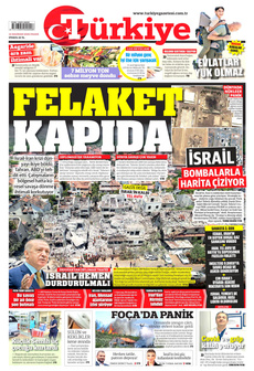TÜRKİYE GAZETESİ 15 Haziran 2025 gazete manşeti