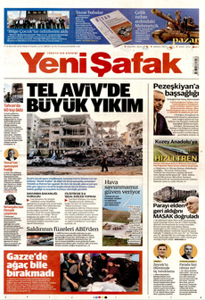 YENİ ŞAFAK 15 Haziran 2025 gazete manşeti