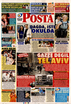 POSTA 15 Haziran 2025 gazete manşeti