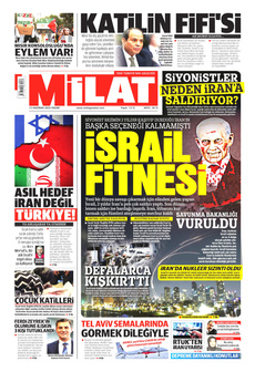 MİLAT 15 Haziran 2025 gazete manşeti