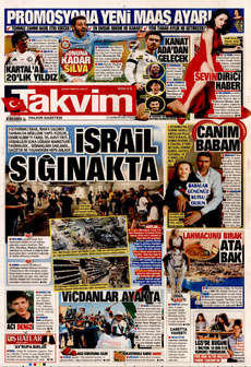 TAKVİM 15 Haziran 2025 gazete manşeti