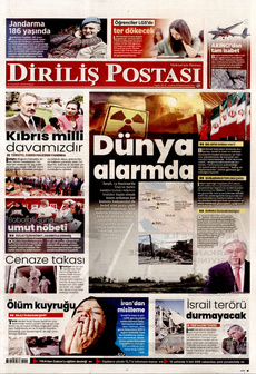 DİRİLİŞ POSTASI 15 Haziran 2025 gazete manşeti